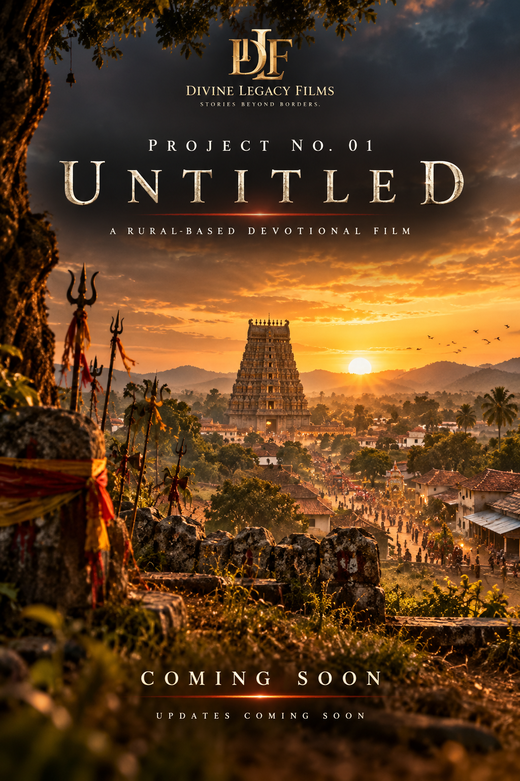 Divine Legacy Films — Project No. 01, Untitled, Coming Soon poster